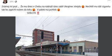 Vražda na nádraží je fáma, uklidňují policisté veřejnost