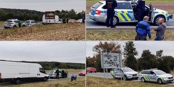S kradenou dodávkou policistům neujel