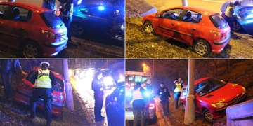 Kuriózní nehodu šetřili policisté v Plzni