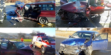 Mladý řidič nedal přednost, vážně zranil dva seniory