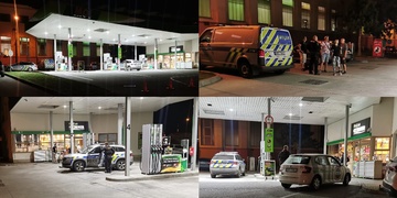 Přepadení čerpací stanice ve Zborovské ulici