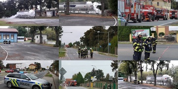 Rozsáhlý únik plynu vyvolal doslova hasičské manévry - stále aktualizujeme