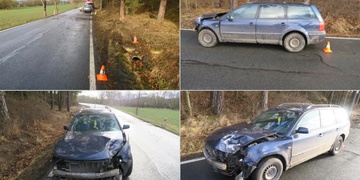 Havaroval do mostku a stromu