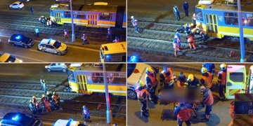 Chodec střet s tramvají nepřežil