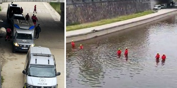V řece Radbuze byla nalezena lidská hlava