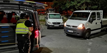 Opilý Ukrajinský řidič se "vzdal" čerpadlářce