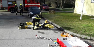 Zaměstnanec se přiotrávil unikajícím chlornanem