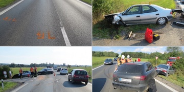 Nedělní vážnou nehodu policisté stále ještě šetří