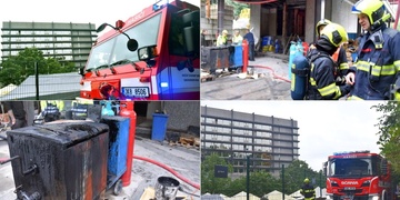 Požár v hotelu Thermal