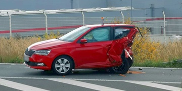 Tragická nehoda na dálnici D5, žena zemřela na místě