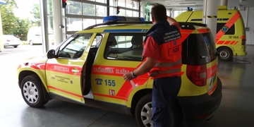 Dnes jsme poprvé navštívili plzeňské záchranáře