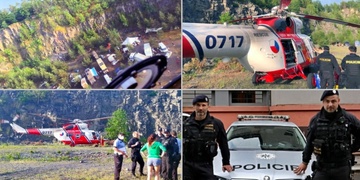 Z nelegální párty ho v kritickém stavu transportoval vrtulník LZS
