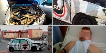 Opilý cizinec utekl od nehody i těžce zraněného muže