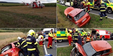 Další auto skončilo v příkopu