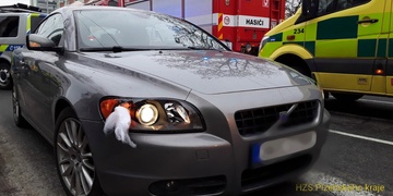 Sražená chodkyně na Doubravce