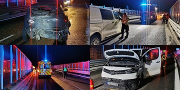 Dopravní nehoda na Západním okruhu Plzně