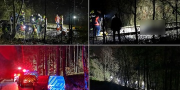 Muž utrpěl rozsáhlá devastační zranění a zemřel na místě