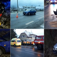 Čtyři nehody, čtyři zranění