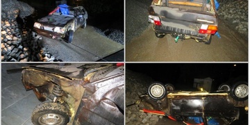 Amatérský závodník havaroval v Přešticích a z místa utekl