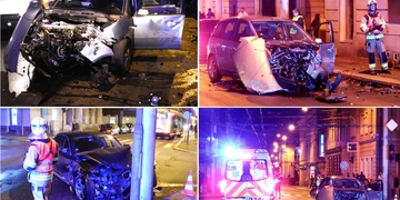 Velká dopravní nehoda v centru Plzně