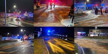 Opilý řidič boural, ujel od nehody a půl obce zakydal olejem