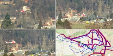 Muž, který v Plzni zneužil záchrannou službu, byl vypátrán