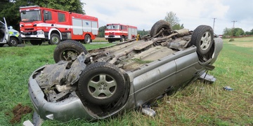 Opilá řidička utekla od nehody