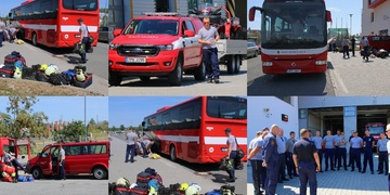 Další hasiči vyrážejí z Plzně na pomoc do Hřenska