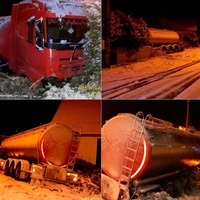 Do zdi u rodinného domu havaroval s cisternou