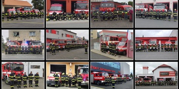 Hasiči se dnes loučili s kolegy, kteří zahynuli při zásahu